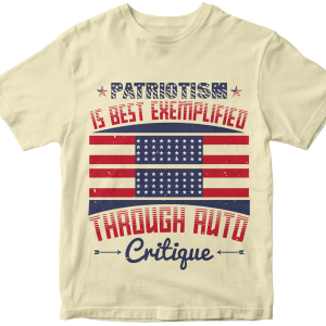 Patriotism is best exemplified through auto-critique