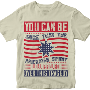 You can be sure that the American spirit will prevail over this tragedy