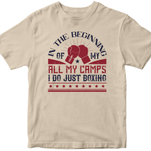 In the beginning of my all my camps, I do just boxing