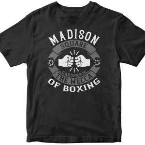 Madison square gradens is the mecca of boxing