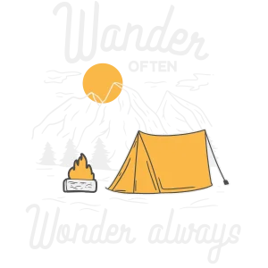 Tricou Print Camping and Outdoors #030