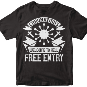 Coronavirus welcome to hell free entry