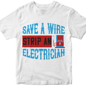 Save a wire strip an electrician