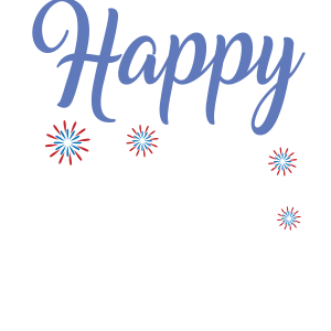 Tricou Print Fourth of July #003