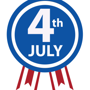 Tricou Print Fourth of July #005