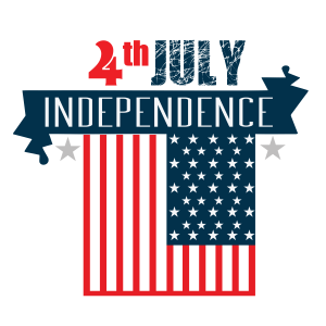 Tricou Print Fourth of July #006