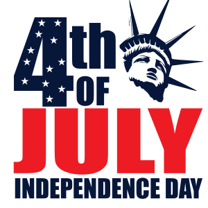 Tricou Print Fourth of July #008