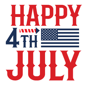 Tricou Print Fourth of July #011