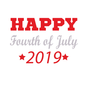 Tricou Print Fourth of July #019