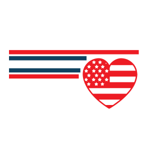 Tricou Print Fourth of July #020