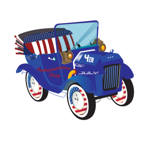Tricou Print Fourth of July #029