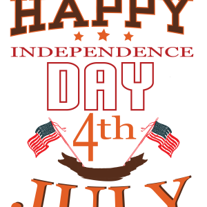 Tricou Print Fourth of July #031