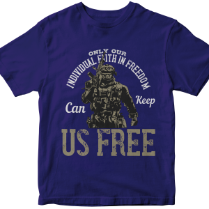 Only our individual faith in freedom can keep us free 2