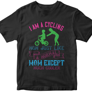 I am a cycling mom just like a normal