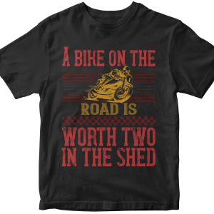 A bike on the worth two in the shet