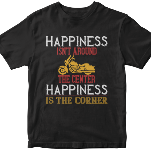 Happiness isn't around the center happiness is the corner