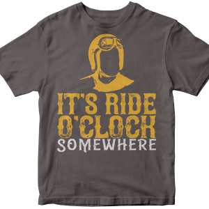 ItΓÇÖs ride oΓÇÖclock somewhere
