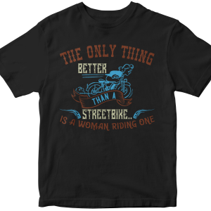 The only thing better than a streetbike.. is a woman riding one