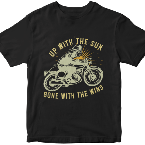 Up with the sun gone with the wind