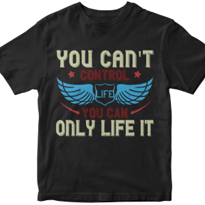 You can't control life you can only life it