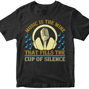 Music is the wine that fills the cup of silence