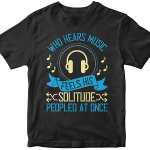 Who hears music, feels his solitude Peopled at once