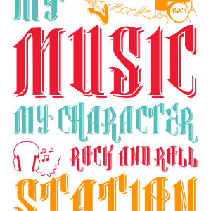 Tricou Print Music #039