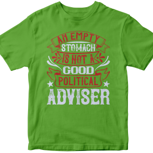 An empty stomach is not a good political adviser