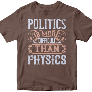 Politics is more difficult than physics