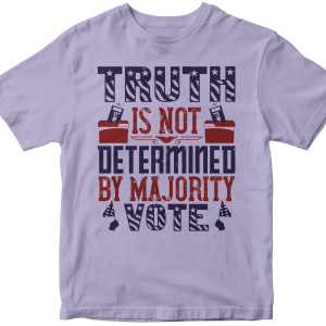 Truth is not determined by majority vote