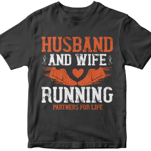 Husband and wife running partners for life