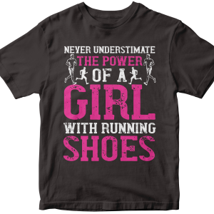 Never understimate the power of a girl with running shoes