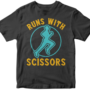 Run with sclssors