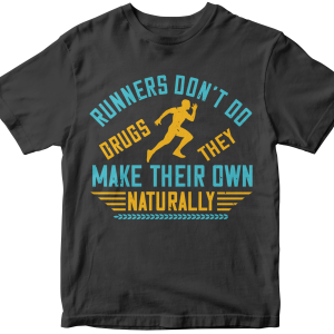 Runners donΓÇÖt do drugs, they make their own naturally