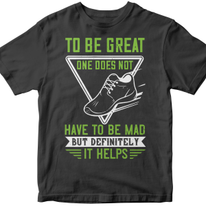 To be great, one does not have to be mad, but definitely it helps