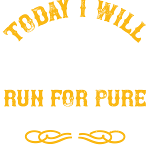 Today I will run for pure, absolute, joy