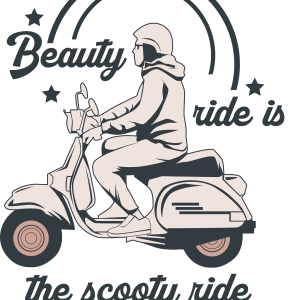 Tricou Print Scooter #004