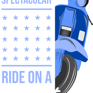 Tricou Print Scooter #009
