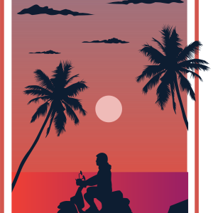 Tricou Print Scooter #025