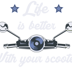 Tricou Print Scooter #026