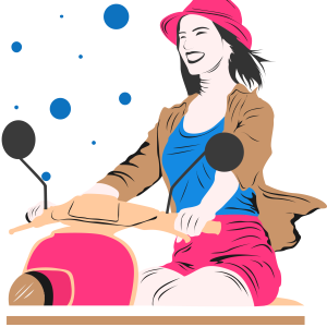 Tricou Print Scooter #027