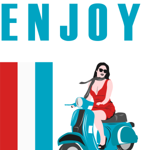 Tricou Print Scooter #028