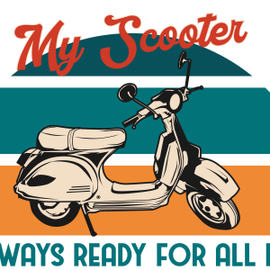 Tricou Print Scooter #032