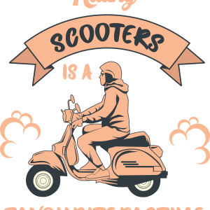 Tricou Print Scooter #037