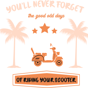Tricou Print Scooter #050