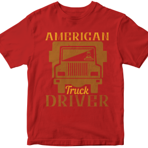 American truck driver