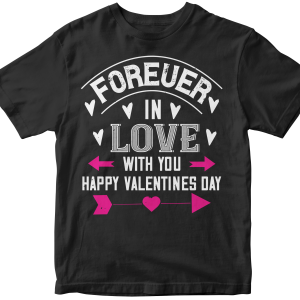 Forever in love with you happy valentines day