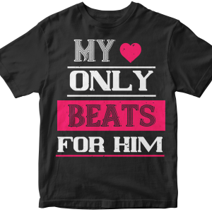 My love only beats for him