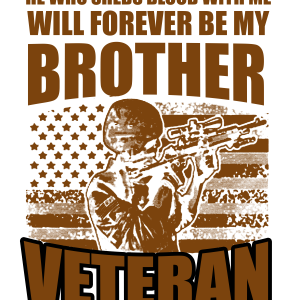 Tricou Print Veteran #045
