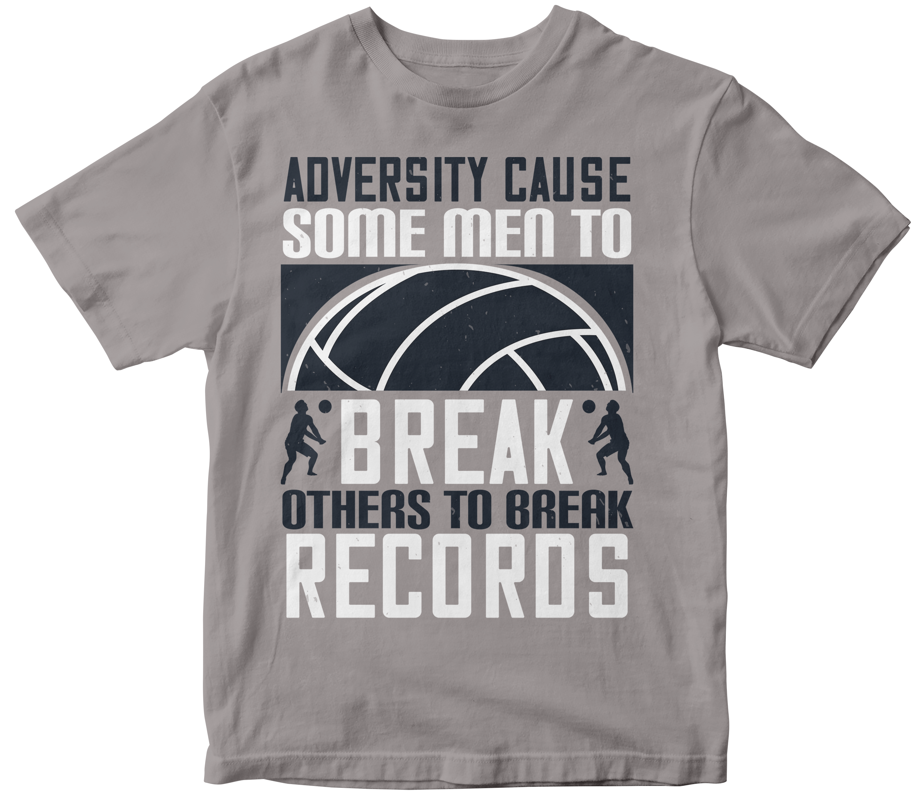 Adversity cause some men to break; others to break records